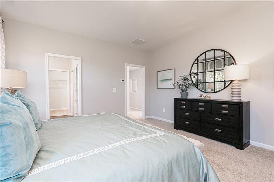 Furnished interior view inside a new home in Annsbury Park, Lilburn (Image 33).