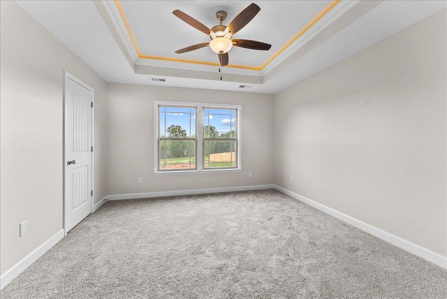 Representative unfurnished interior of a home built from the Startex by Enchanted Homes in Huckleberry Cove, Chesnee (Image 24). Representative unfurnished interior of a home built from the Startex by Enchanted Homes in Huckleberry Cove, Chesnee (Image 24).