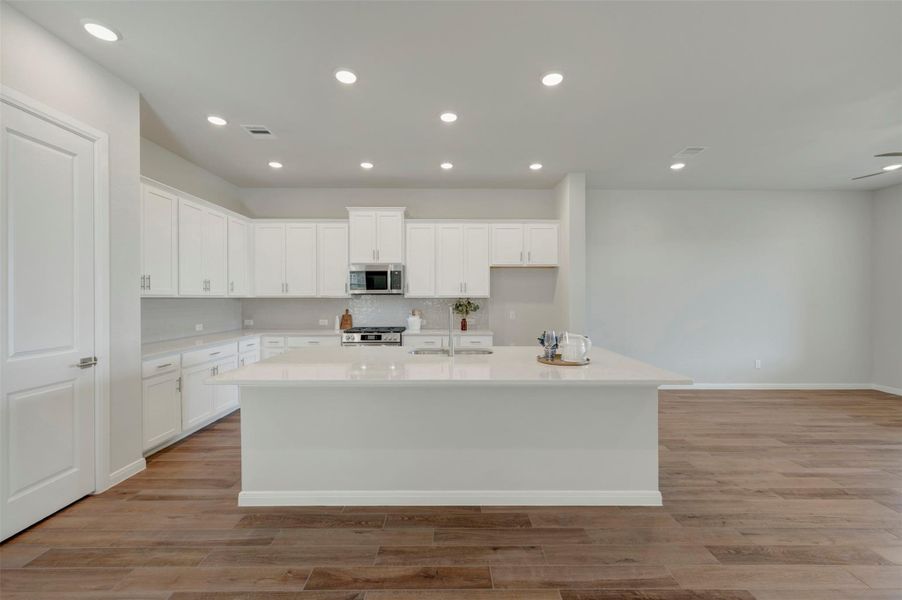 Furnished interior view inside a new home in Jordan Ranch - Terrace Collection, Fulshear (Image 8).