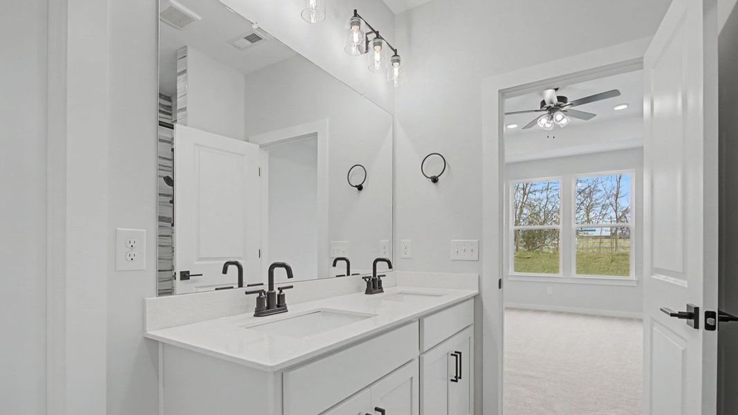 Representative furnished interior of a home built from the Greenwich by DRB Homes in McClure Farms, Columbia (Image 14). Representative furnished interior of a home built from the Greenwich by DRB Homes in McClure Farms, Columbia (Image 14).