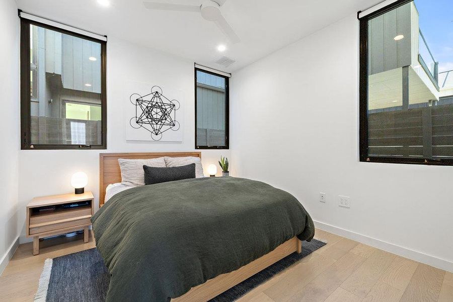 Furnished interior view inside a new home in , Austin (Image 28).