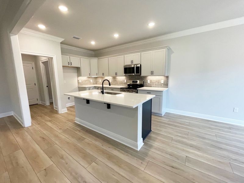Furnished interior view inside a new home in Eagle Pointe, Pensacola (Image 3).