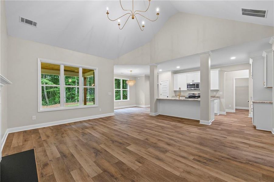 Spacious, unfurnished interior of a new home in , Nicholson (Image 40).