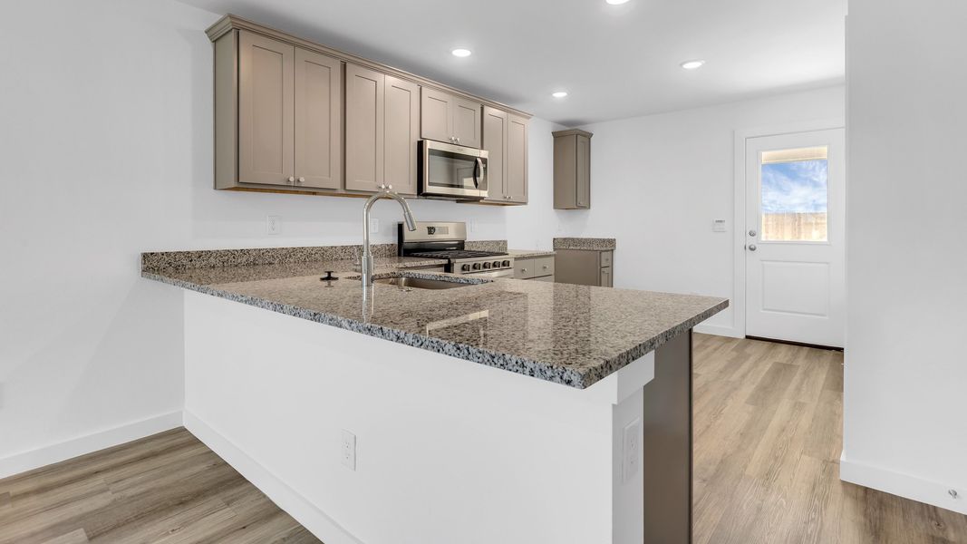 Furnished interior view inside a new home in Terra Vista, Lubbock (Image 5).