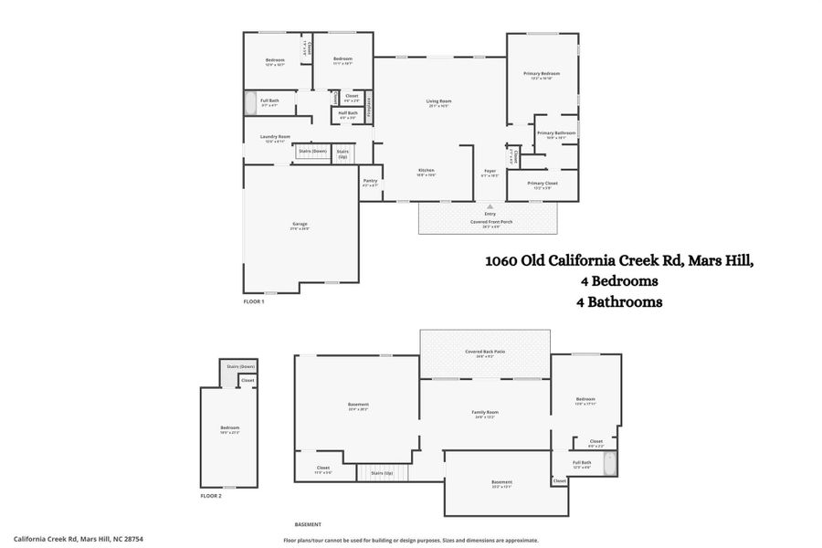 1060 Old California Creek Rd-Floor Plan