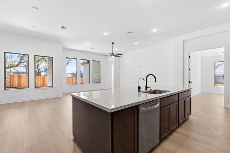 Open Concept Kitchen