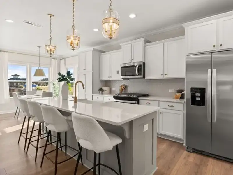 Representative furnished interior of a home built from the Montcrest by True Homes in Deerwood Place, North Charleston (Image 4).