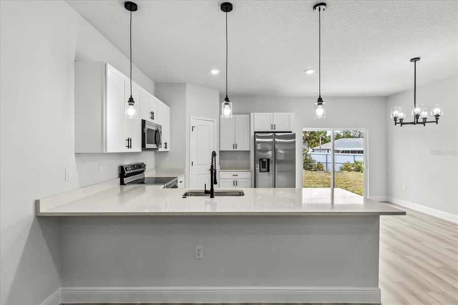 Furnished interior view inside a new home in , Ocala (Image 9). Furnished interior view inside a new home in , Ocala (Image 9).