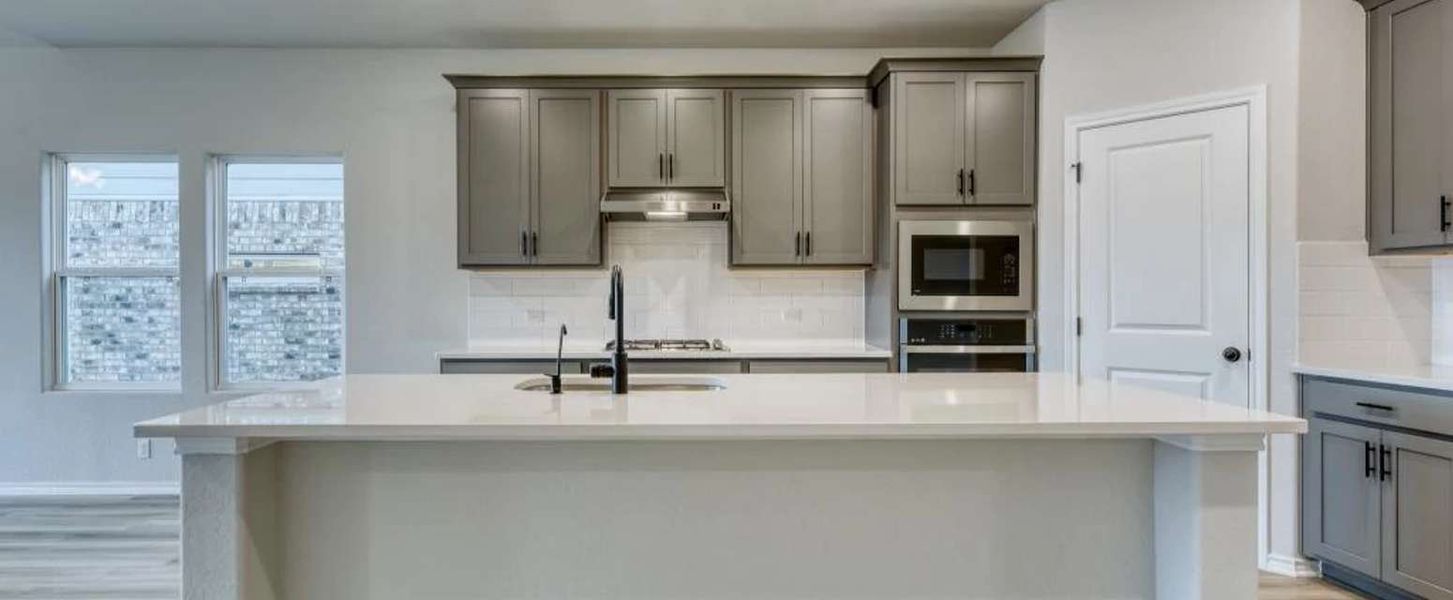 Representative furnished interior of a home built from the Yaupon by Ashton Woods in Arcadia Ridge, San Antonio (Image 4).
