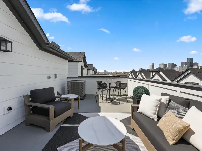 Exterior details and patio area of a home in , Houston (Image 25). Exterior details and patio area of a home in , Houston (Image 25).