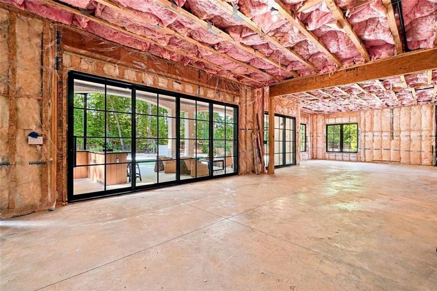 In-progress construction of a new home in , Alpharetta, GA (Image 140). In-progress construction of a new home in , Alpharetta, GA (Image 140).