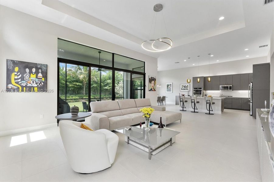 Furnished interior view inside a new home in , Boynton Beach (Image 27). Furnished interior view inside a new home in , Boynton Beach (Image 27).