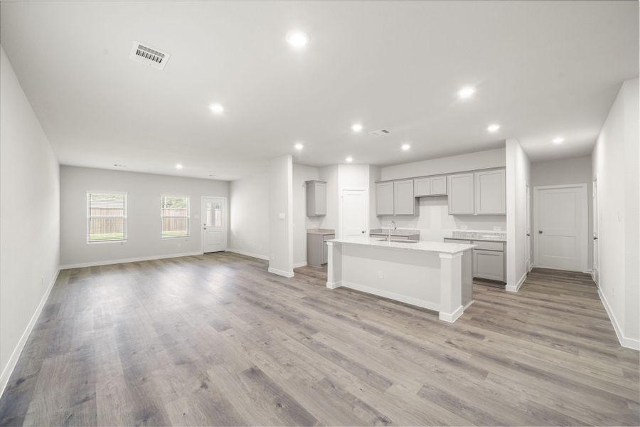 Representative unfurnished interior of a home built from the Norman by Century Communities in Katy Reserve, Katy (Image 7).