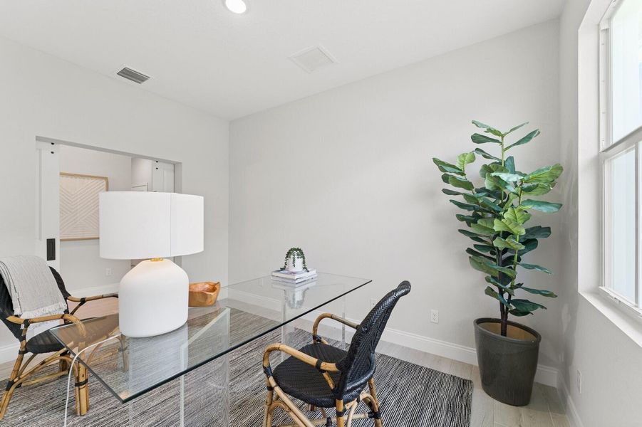 Furnished interior view inside a new home in , Port St. Lucie (Image 48).