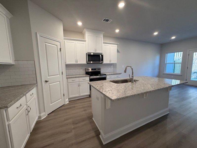 Furnished interior view inside a new home in Caroleton Townhomes, Grovetown (Image 8).