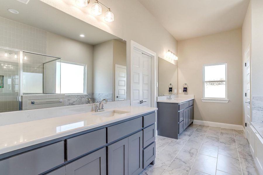 Representative furnished interior of a home built from the Augusta Court by Trinity Classic Homes in Zion Trails, Poolville (Image 22).