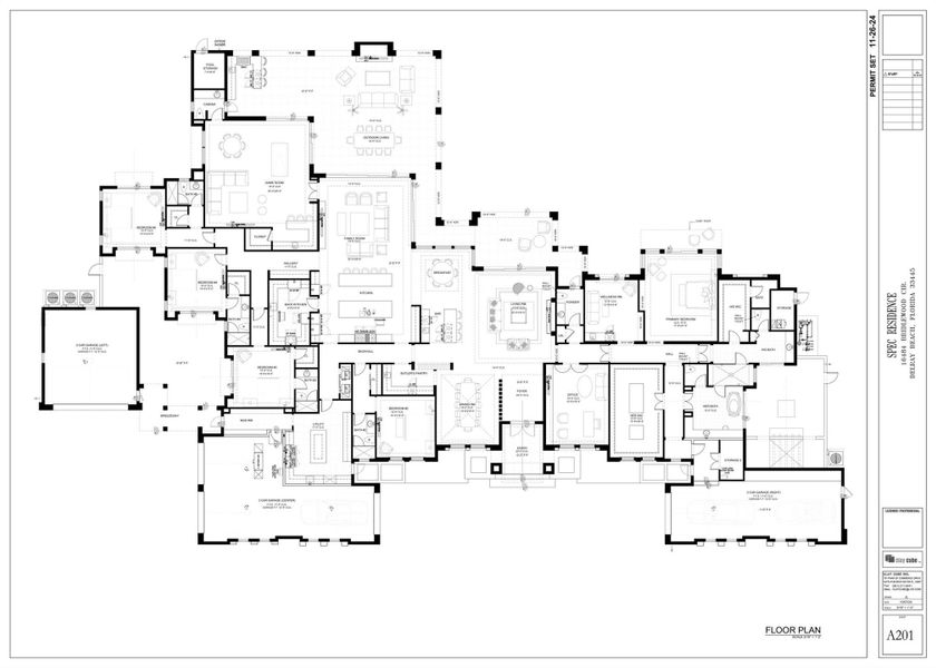 2D floor plan layout of this home in , Delray Beach, FL (Image 4).