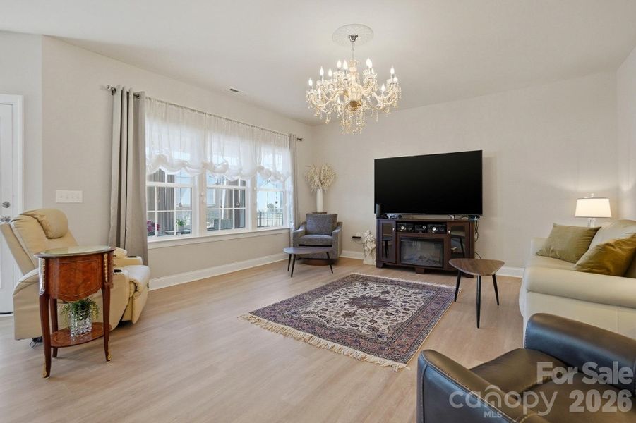 Furnished interior view inside a new home in , Locust (Image 12).