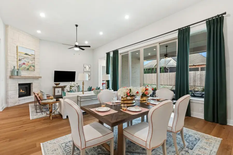 Representative Dining Room - some options shown