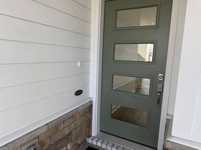 Exterior details and patio area of a home in Nexus – Park Collection, Gallatin (Image 3).