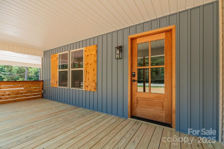Exterior details and patio area of a home in , Linwood (Image 2). Exterior details and patio area of a home in , Linwood (Image 2).