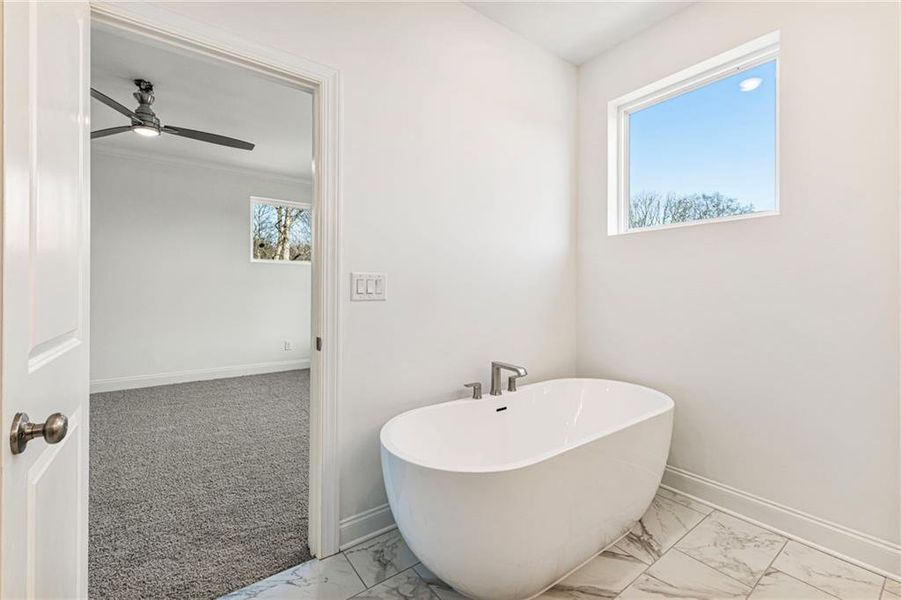 Furnished interior view inside a new home in , Sugar Hill (Image 28).