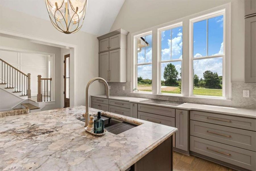 Furnished interior view inside a new home in , Roopville (Image 14).