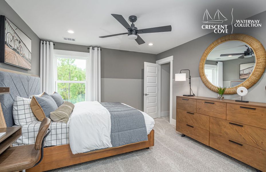 Representative furnished interior of a home built from the Woodward - Waterway Collection by Pulte Homes in Crescent Cove, Myrtle Beach (Image 15).