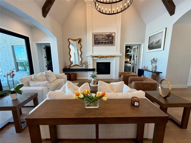 Furnished interior view inside a new home in Pecan Square: 100ft. lots, Northlake (Image 16). Furnished interior view inside a new home in Pecan Square: 100ft. lots, Northlake (Image 16).