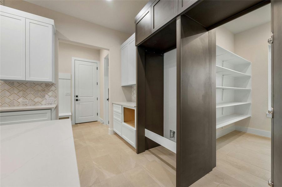 Hidden Butler Pantry