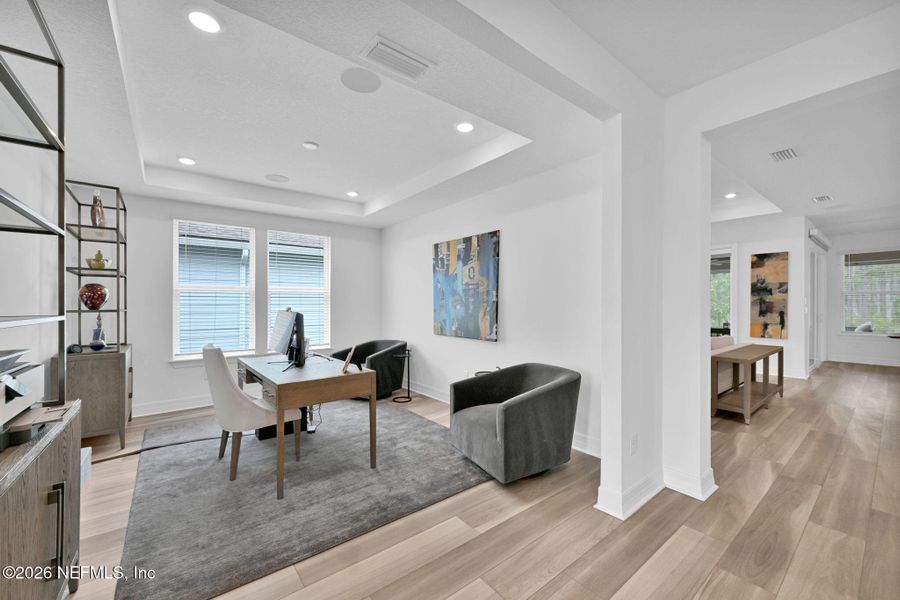 Furnished interior view inside a new home in , Jacksonville (Image 50).