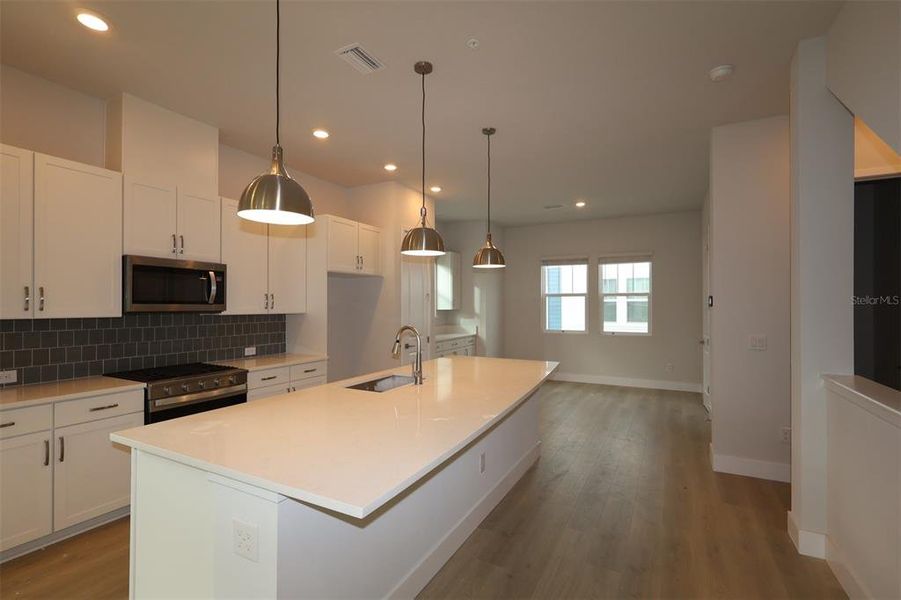 Furnished interior view inside a new home in Apex at Seminole Heights, Tampa (Image 5).