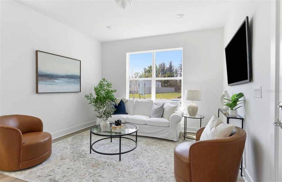 Furnished interior view inside a new home in Riverwood, Zephyrhills (Image 8).