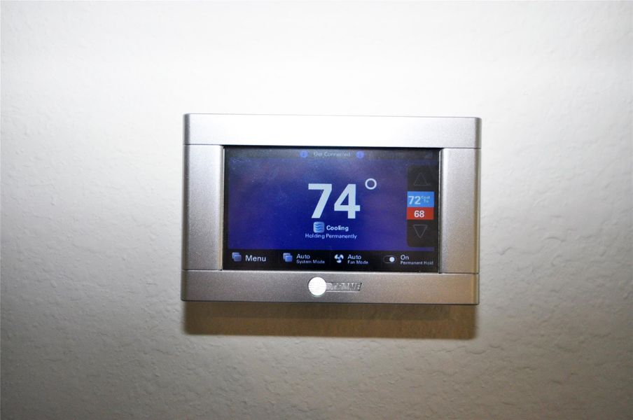 Tran smart thermostat.