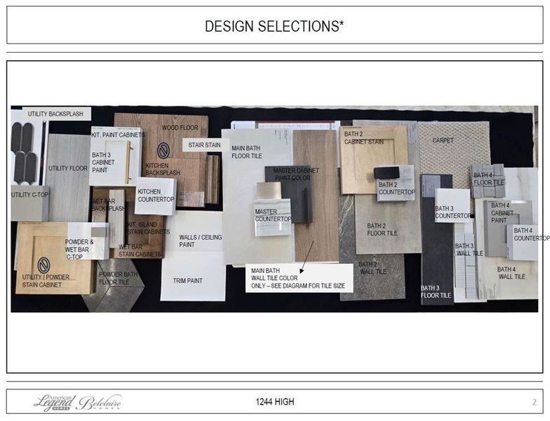 Design selections - Representative photo Design selections - Representative photo