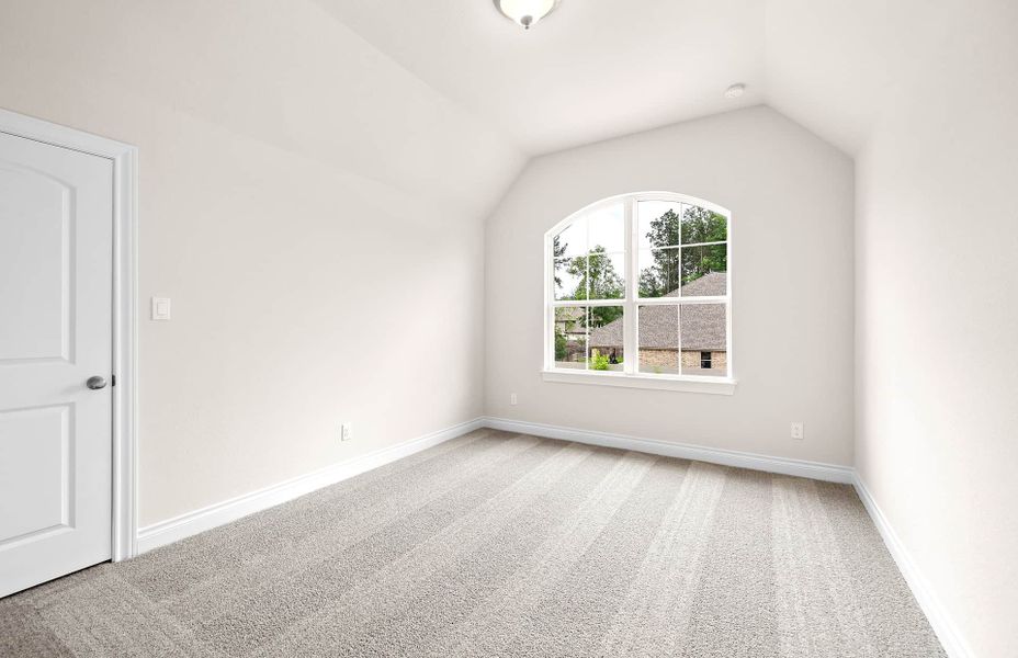 Representative unfurnished interior of a home built from the 4094 by Ravenna Homes in Artavia 70′, Conroe (Image 60).