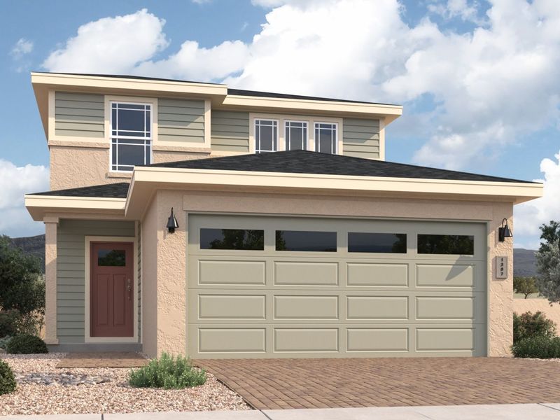 F Modern Prairie Elevation F Modern Prairie Elevation