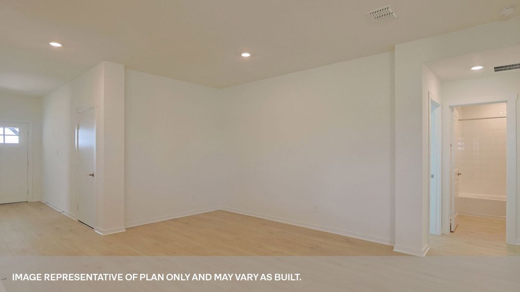 Representative unfurnished interior of a home built from the The Lakeway by D.R. Horton in Mayfair, New Braunfels (Image 26). Representative unfurnished interior of a home built from the The Lakeway by D.R. Horton in Mayfair, New Braunfels (Image 26).