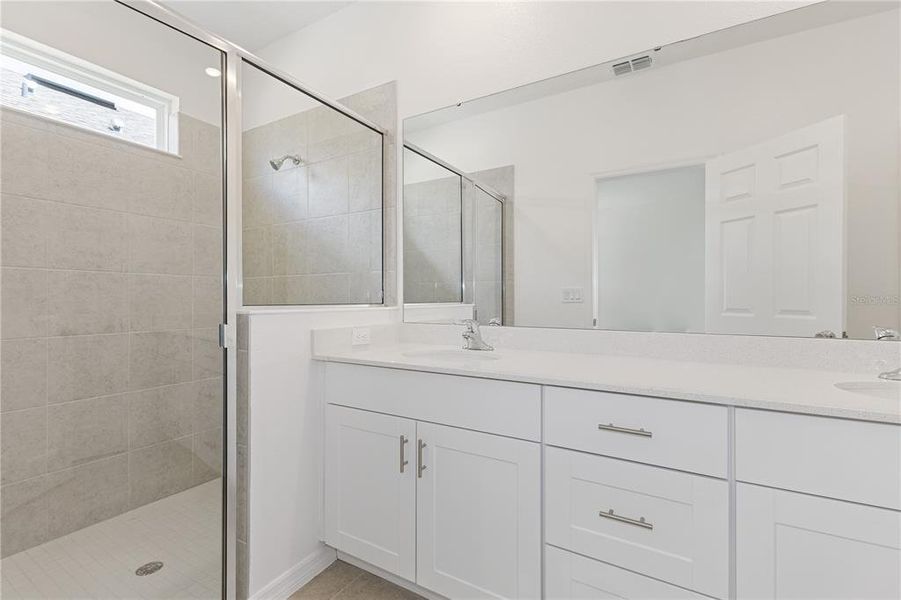 Furnished interior view inside a new home in Mirror Lake Village, Fruitland Park (Image 8). Furnished interior view inside a new home in Mirror Lake Village, Fruitland Park (Image 8).