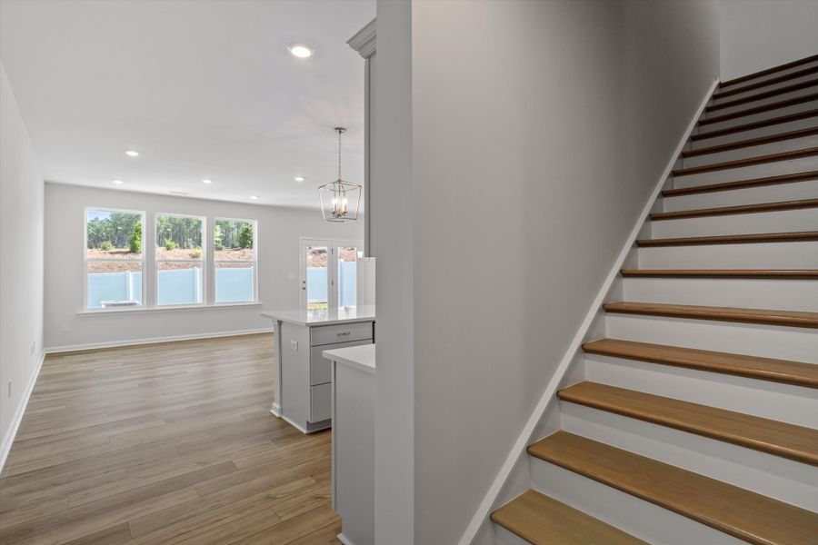 Spacious, unfurnished interior of a new home in Sweetbrier, Durham (Image 15).