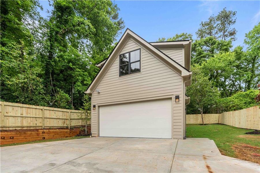 Front exterior of a new home in , Atlanta, GA, highlighting curb appeal (Image 23).