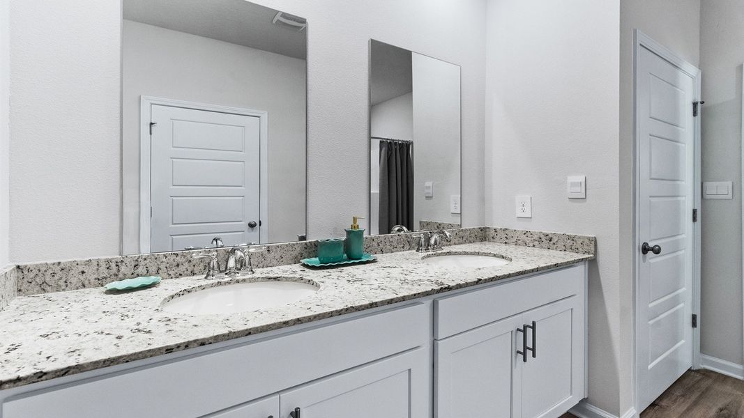 Furnished interior view inside a new home in Olson Ridge, Tallahassee (Image 21).