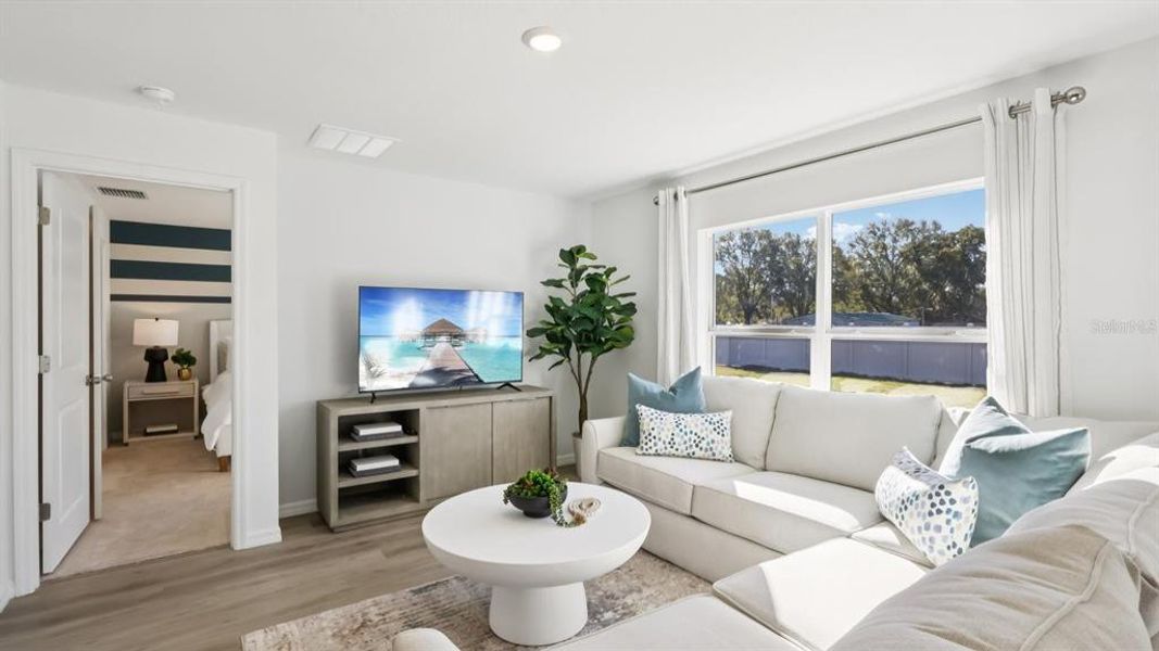Furnished interior view inside a new home in Balm Grove, Wimauma (Image 16).