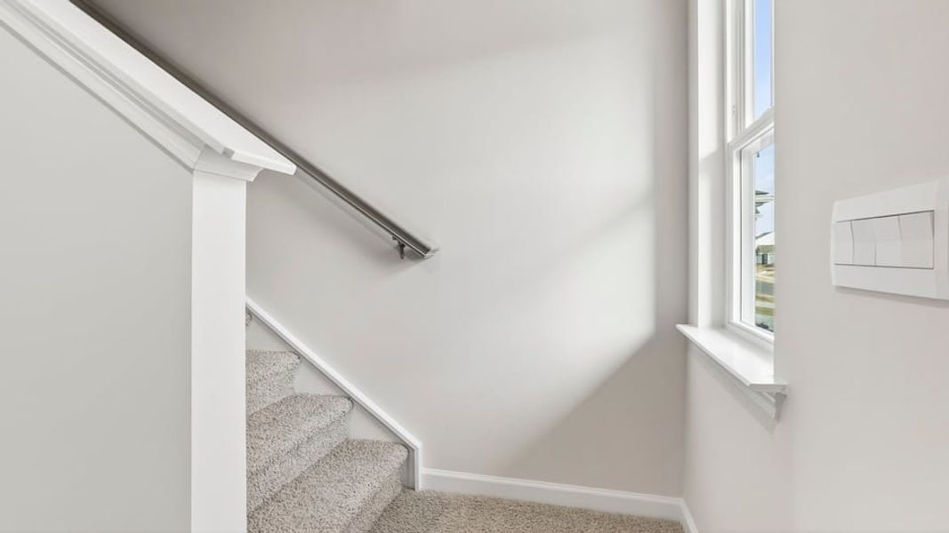 Spacious, unfurnished interior of a new home in Varner Station, Woodruff (Image 21).