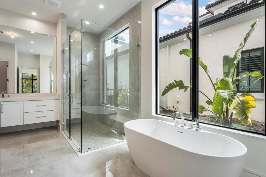 Furnished interior view inside a new home in , Port St. Lucie (Image 4).