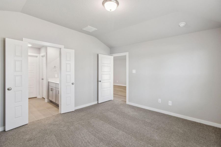 Photo is not of the actual home but is an inspirational photo of builder's model home and may depict options, furnishings, and/or decorator features that are not included.