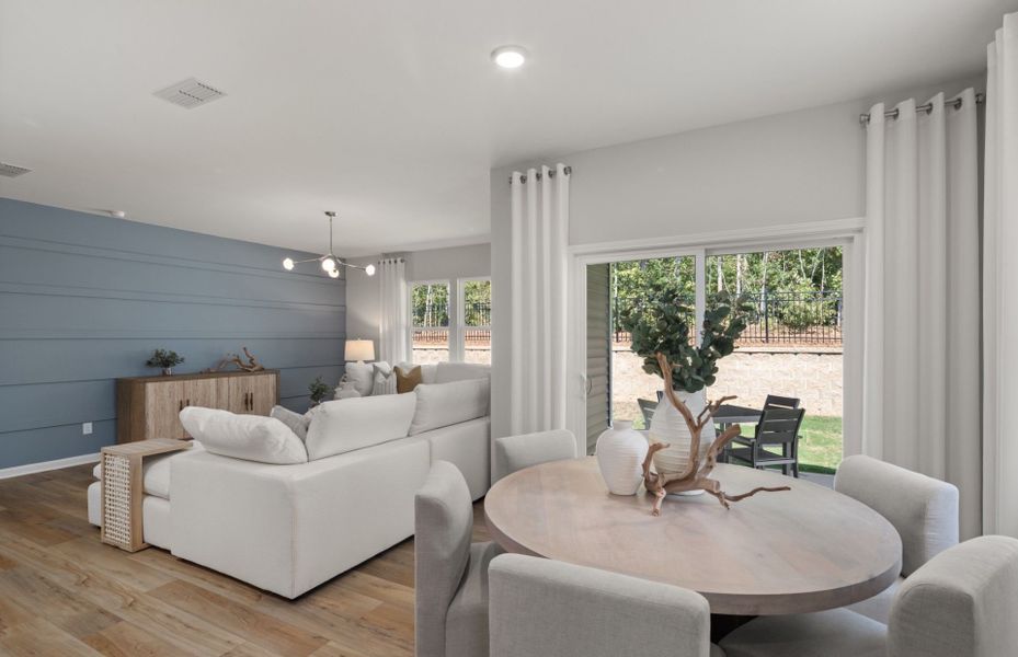Furnished interior view inside a new home in Carpenter Falls, Durham (Image 17).