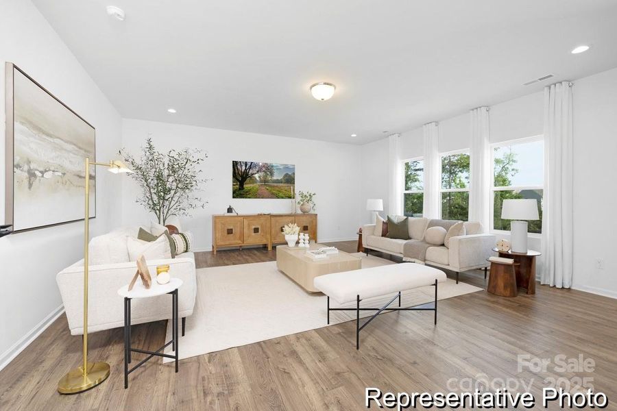 Furnished interior view inside a new home in Eagles Crest, Pageland (Image 30).