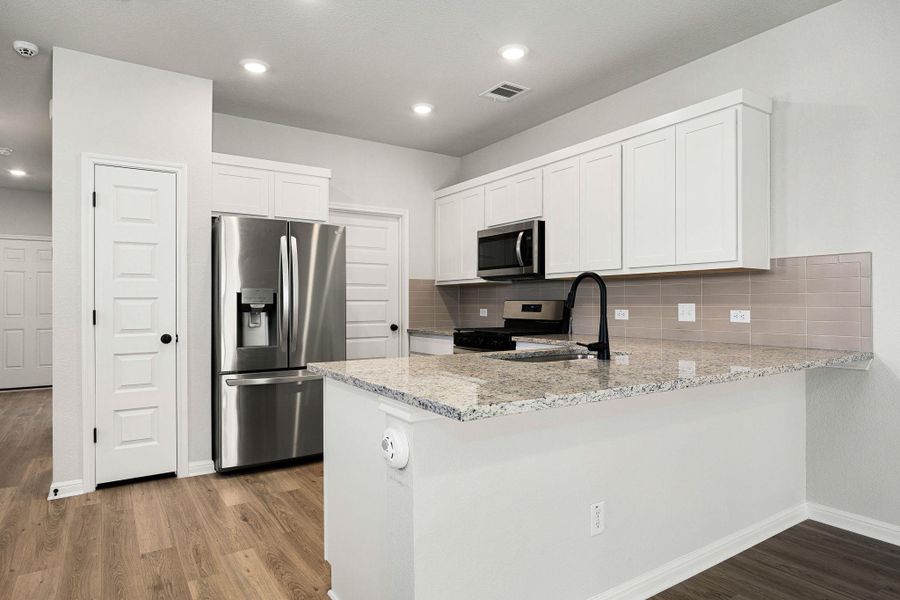 Furnished interior view inside a new home in , Round Rock (Image 10).