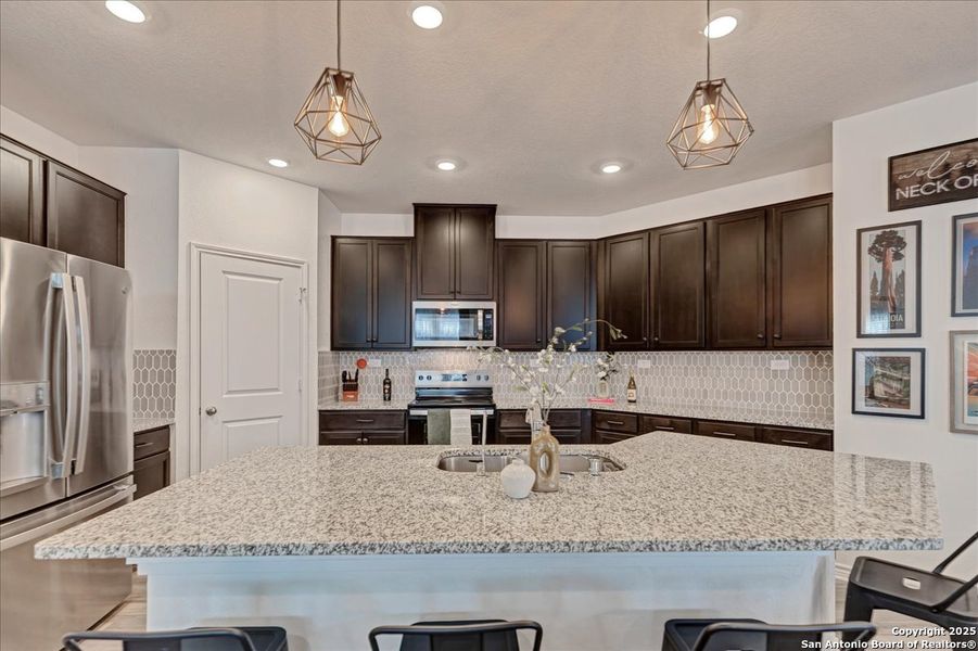 Furnished interior view inside a new home in , San Antonio (Image 16). Furnished interior view inside a new home in , San Antonio (Image 16).